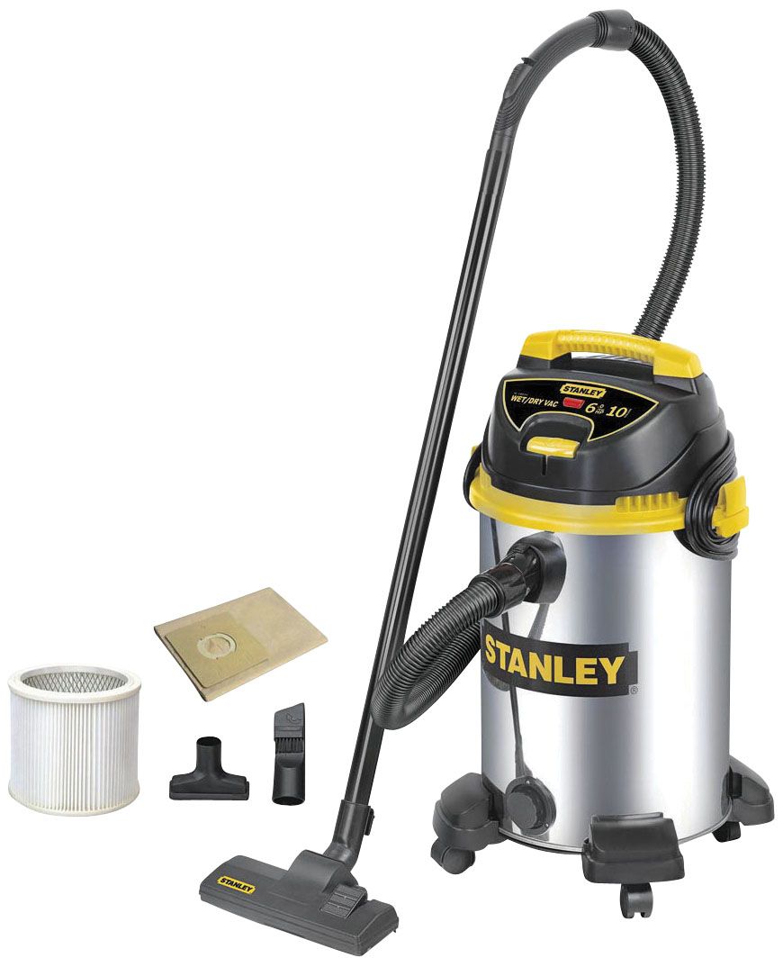 10 Gallon Stainless Steel Wet Dry Vac