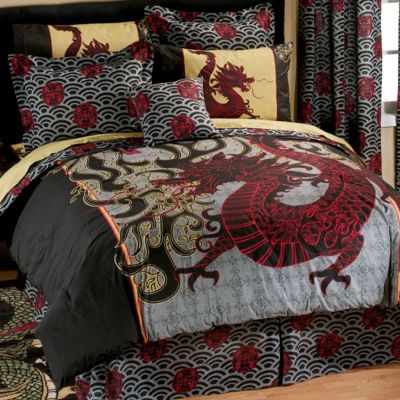 Magic Dragon Twin Bed Set