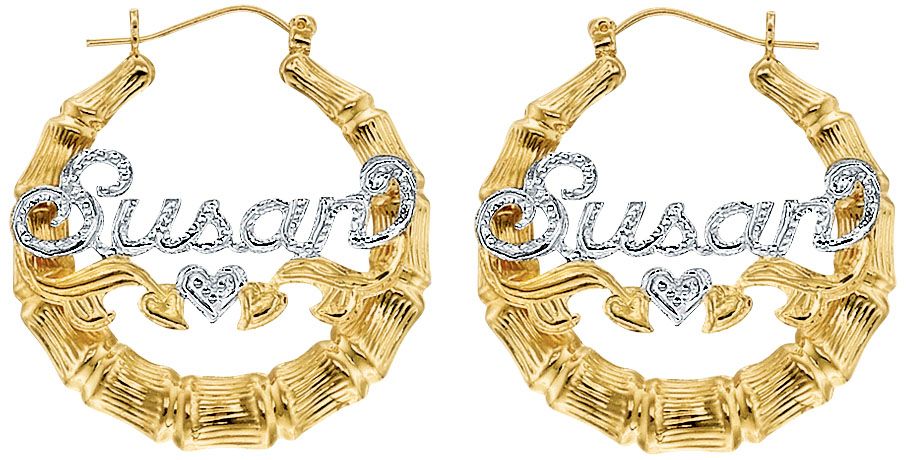 20style 18K Gold Plated Luxury Designer Letters Stud Ear Hook