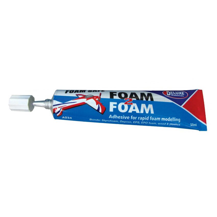 Deluxe Materials Foam 2 Foam Foam Safe Glue 50ml EPO EPS Wood eBay