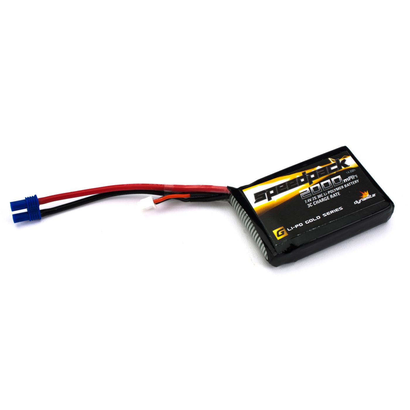 Dynamite 7.4V 2000mAh 30C 2S LiPo w/EC3 Minis | eBay