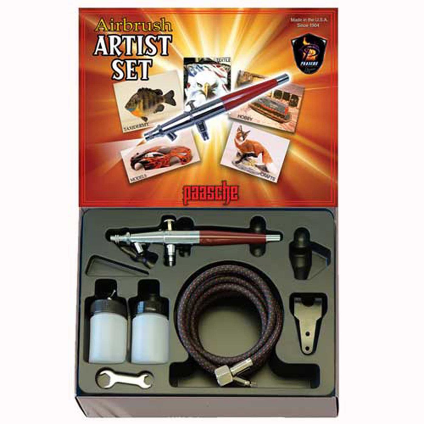 Paasche Airbrush Company VL Airbrush Kit w/3 Needle eBay