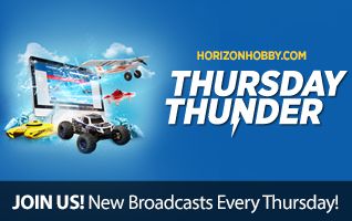 Horizon Hobby Thursday Thunder Live Announcments