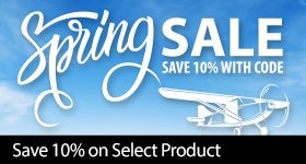 Save 10% using Coupon Code SPRING on select RC aircrafts, vehicles and accessories