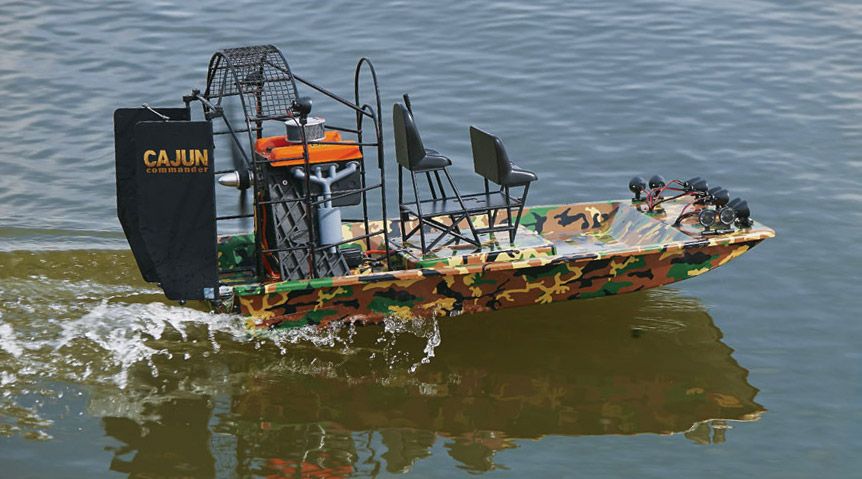 cajun commander rc airboat