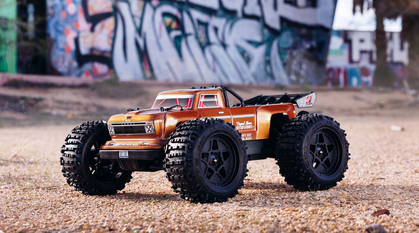Arrma OUTCAST 4x4 4s BLX RED Center Brace 200mm Bar ARA320533 ARA102692