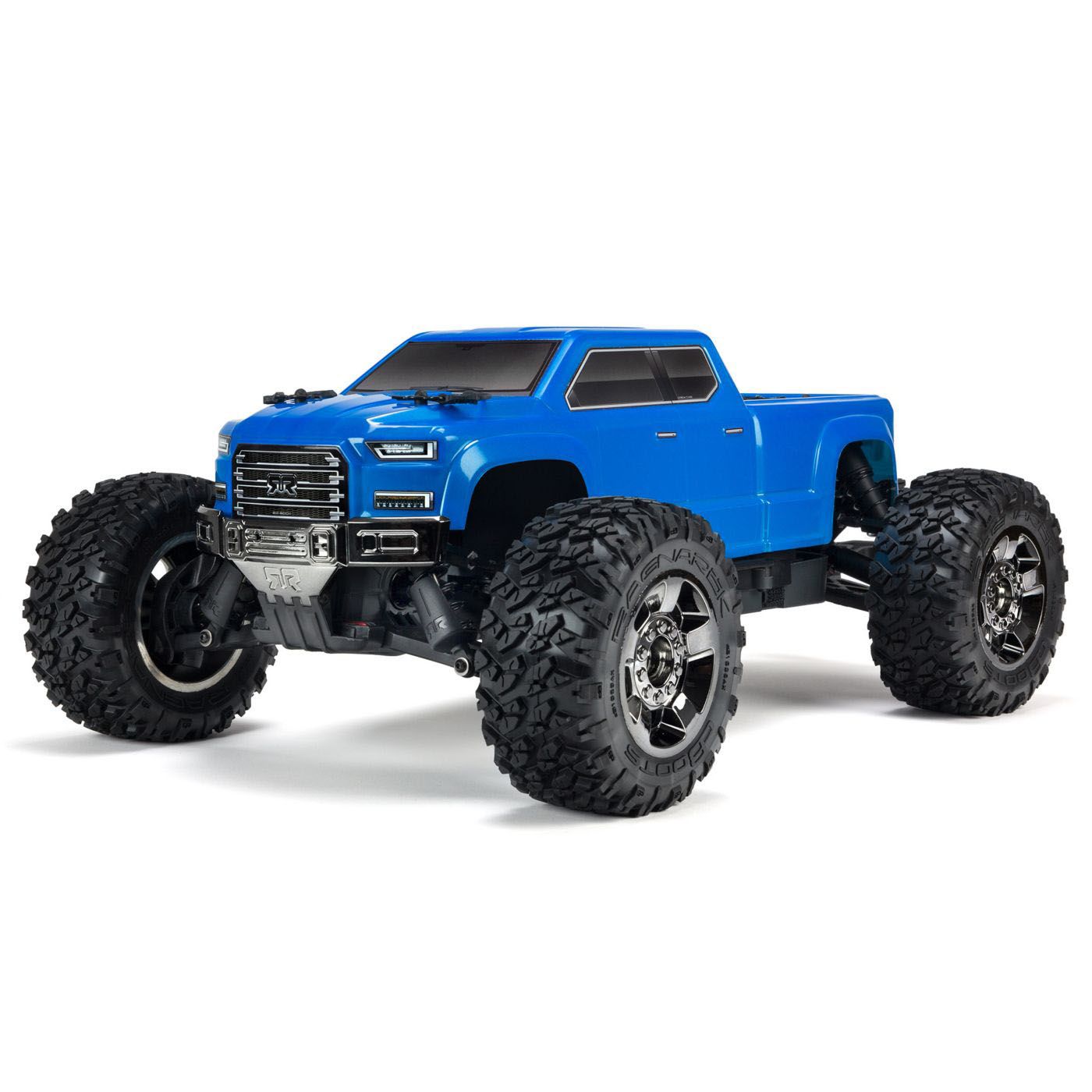 1/10 BIG ROCK CREW CAB 3S BLX 4WD Brushless Monster Truck with Spektrum RTR, Blue
