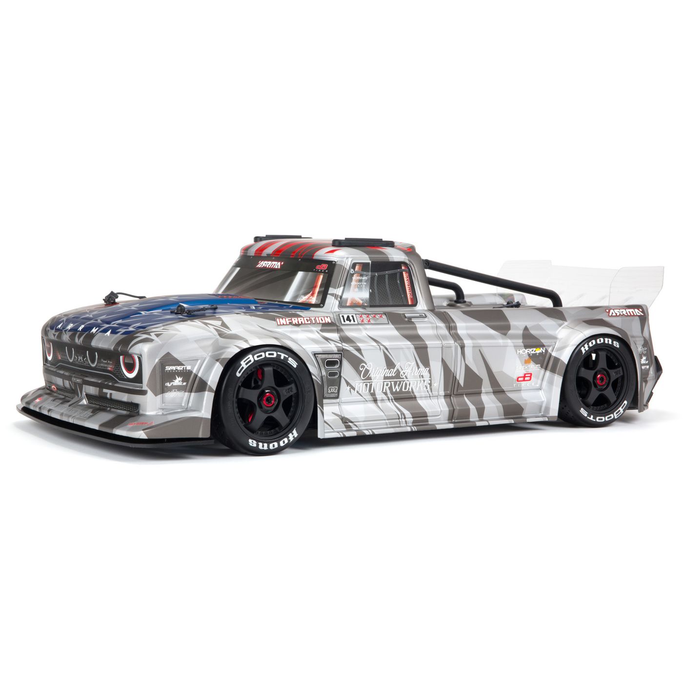 ARRMA INFRACTION 6S BLX All-Road Truck RTR Silver