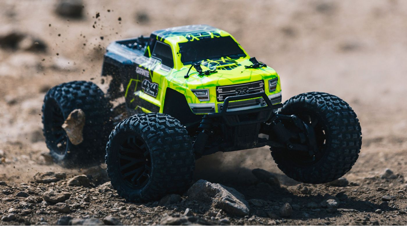 Image pour 1/10 GRANITE 4x4 Mega Brushed Monster Truck RTR, Green/Black à partir de Horizon Hobby