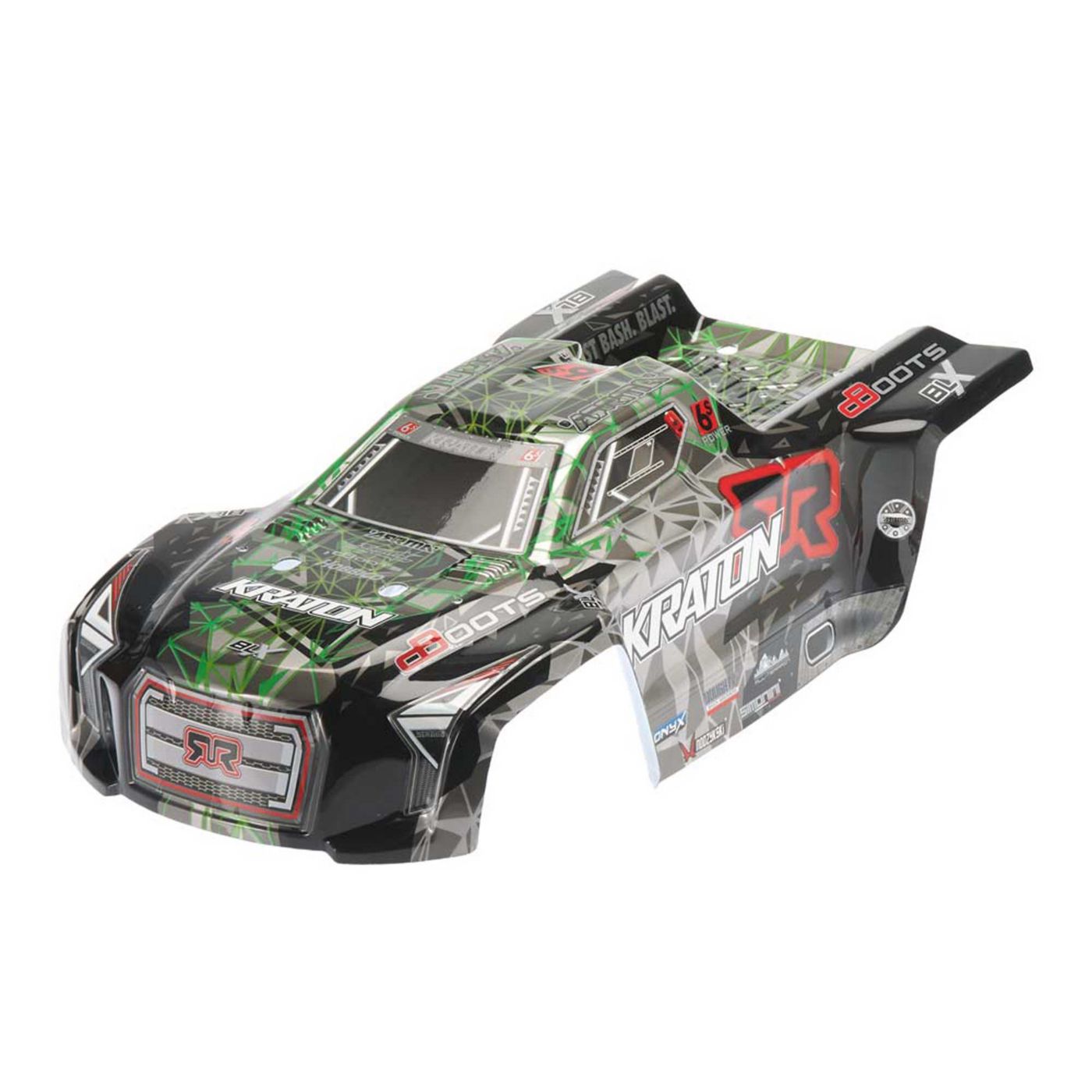 AR406053 Body Green/Black Kraton 6S Painted II