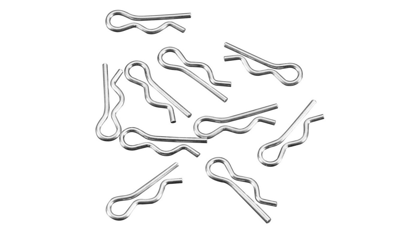 Image for Body Clip 6mm Black (10) from Horizon Hobby