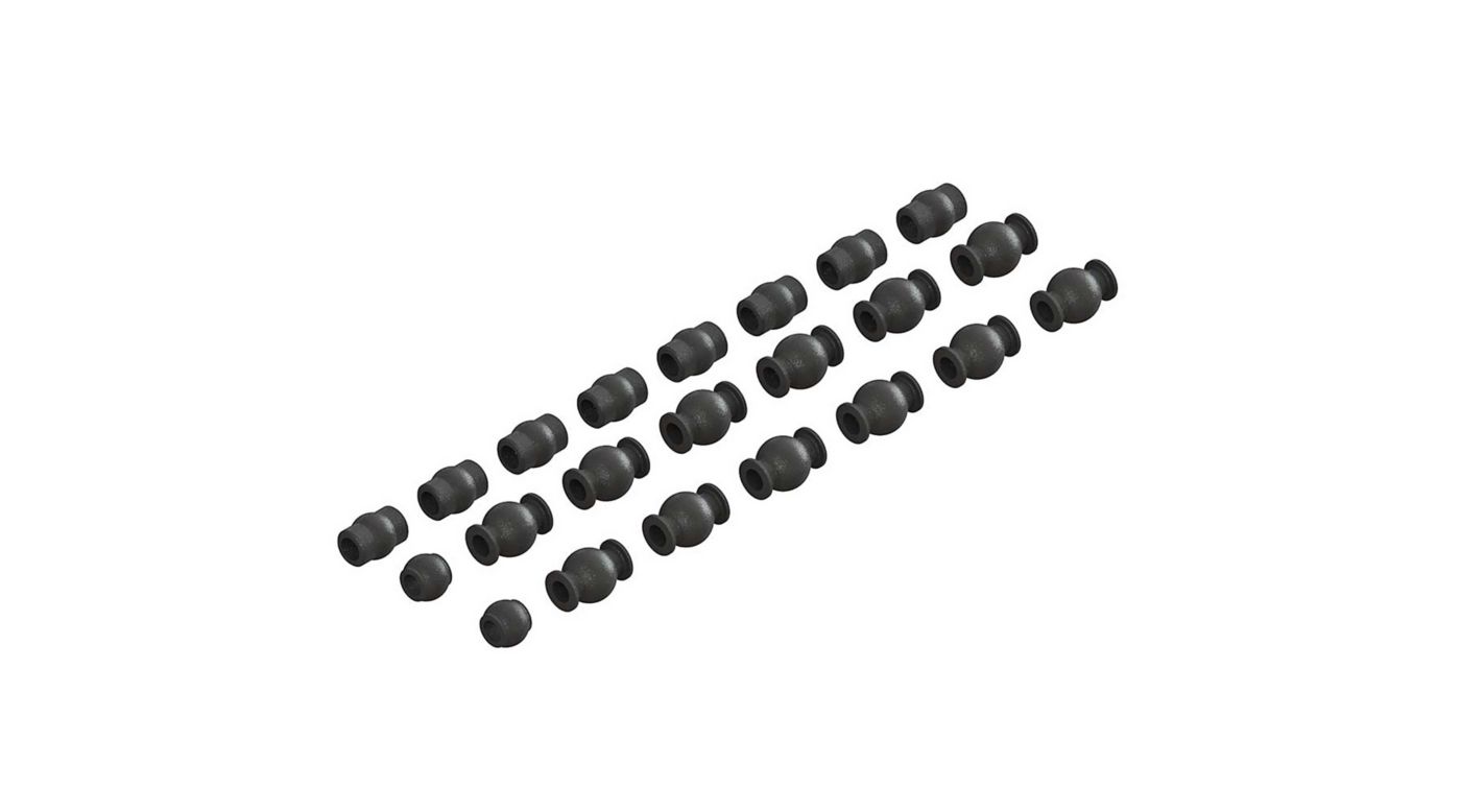 Image for Composite Pivot Ball Set: 4x4 from Horizon Hobby