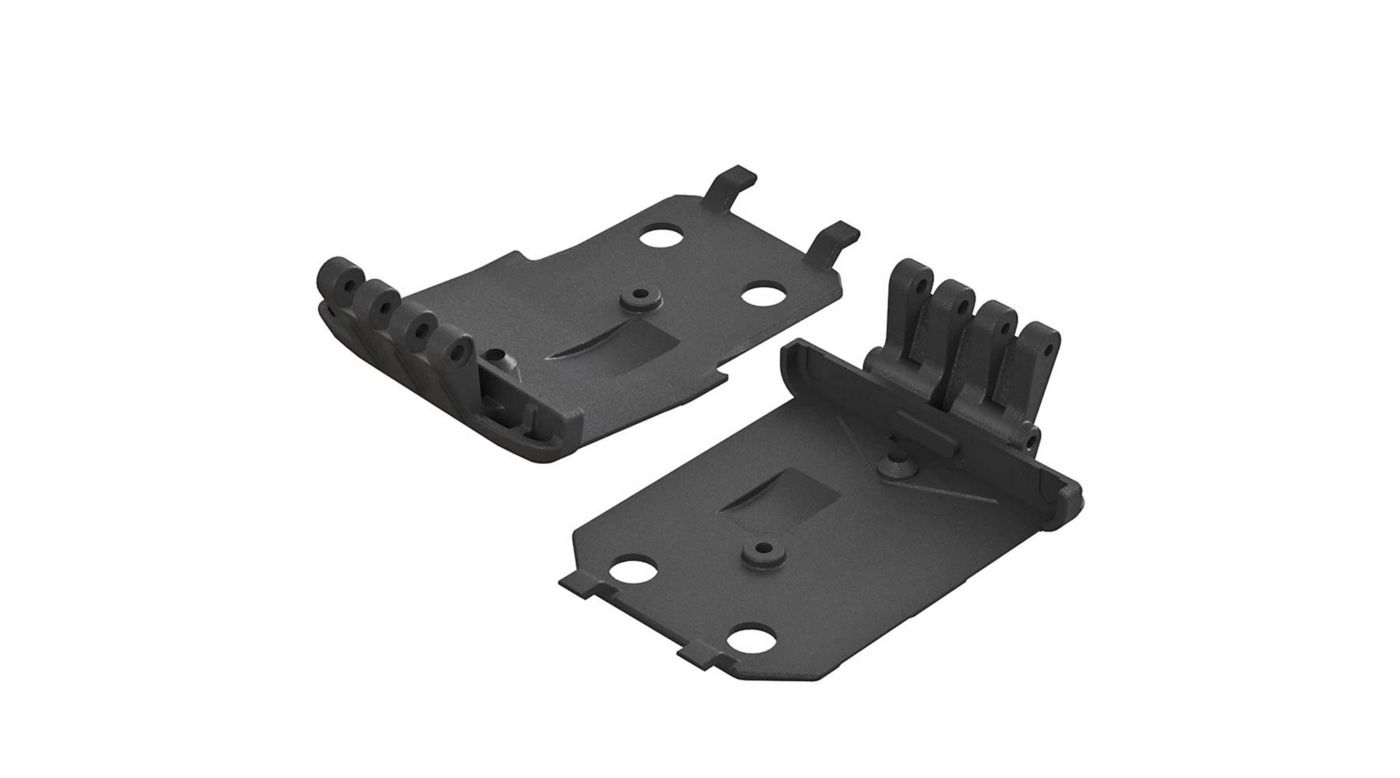 Image for F/R Lower Skidplate (2): 4x4 Granite MEGA from Horizon Hobby