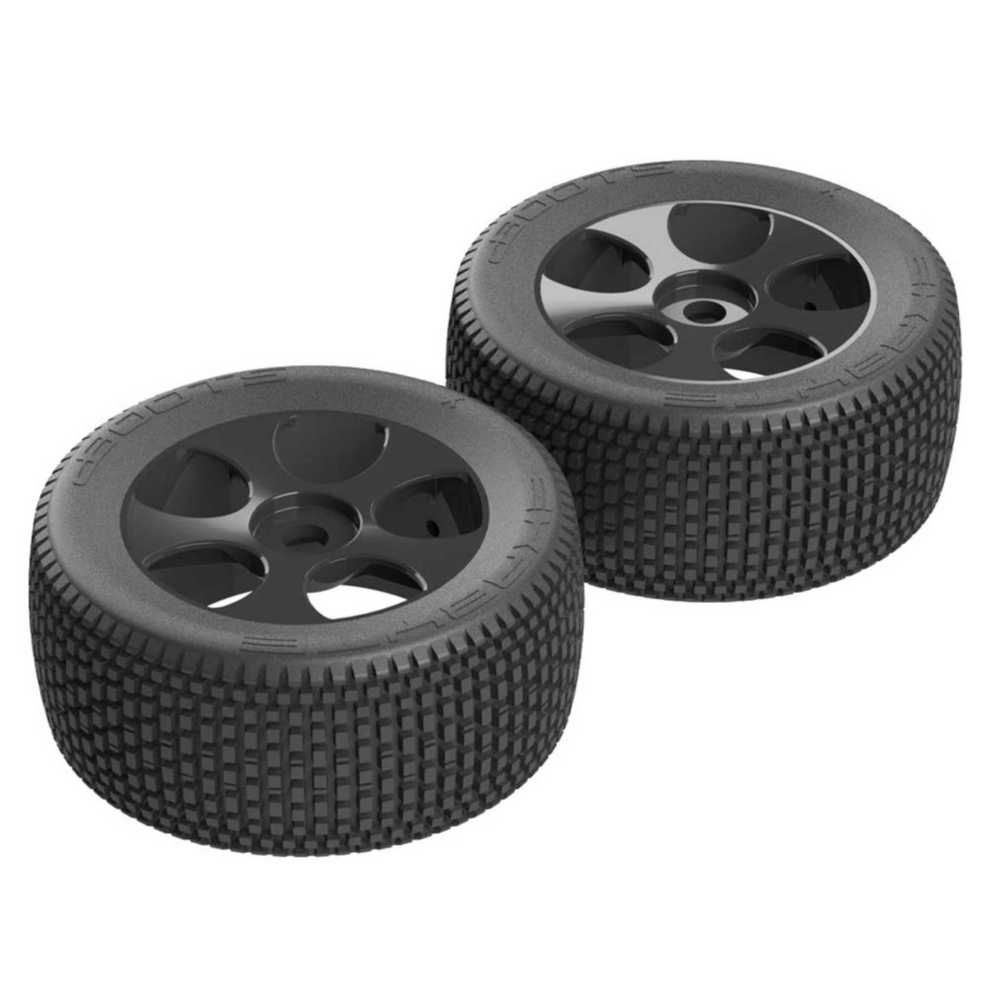Exabyte TRGY 6S Tire Wheel Glued Black (2)
