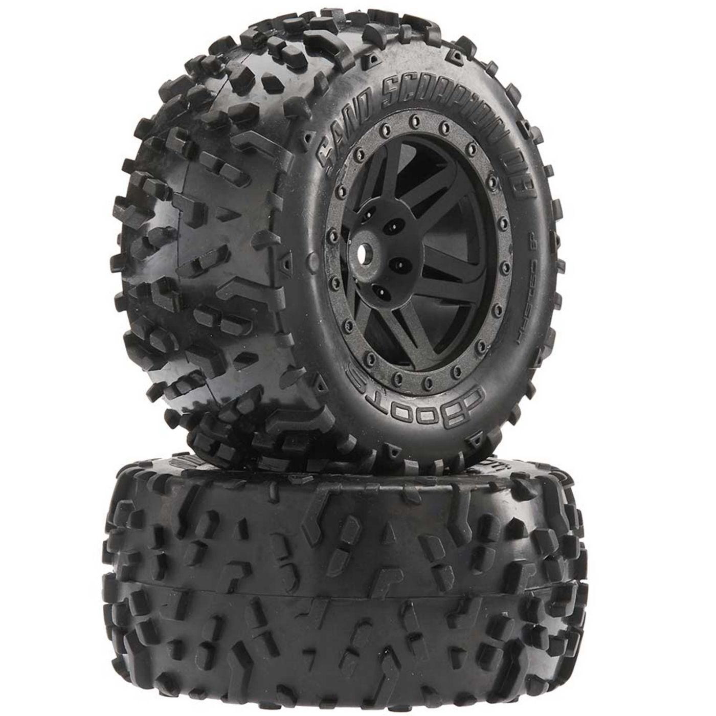 AR550025 Sand Scorpion DB XL Tire/Wheel Blk Re (2)