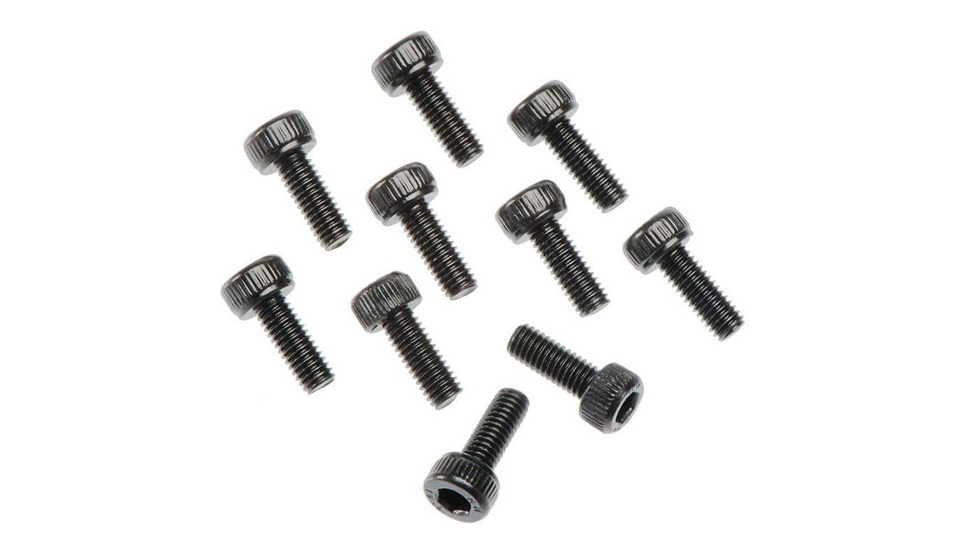 Image for Cap Head Screw 3x8mm 4x4 (10) from Horizon Hobby