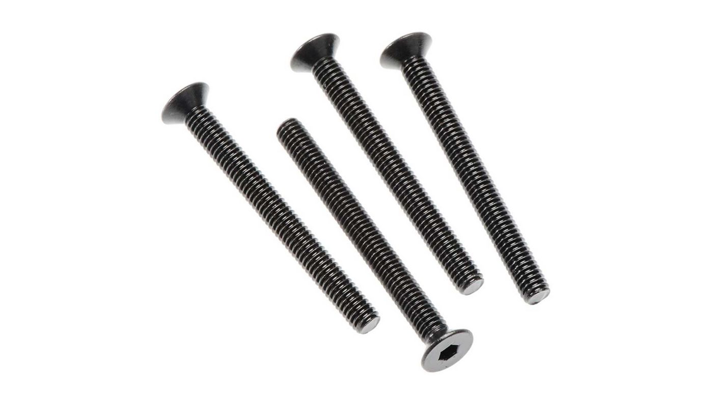 Image pour Flat Head Hex Machine Screw 4x40mm 4x4 (4) à partir de Horizon Hobby