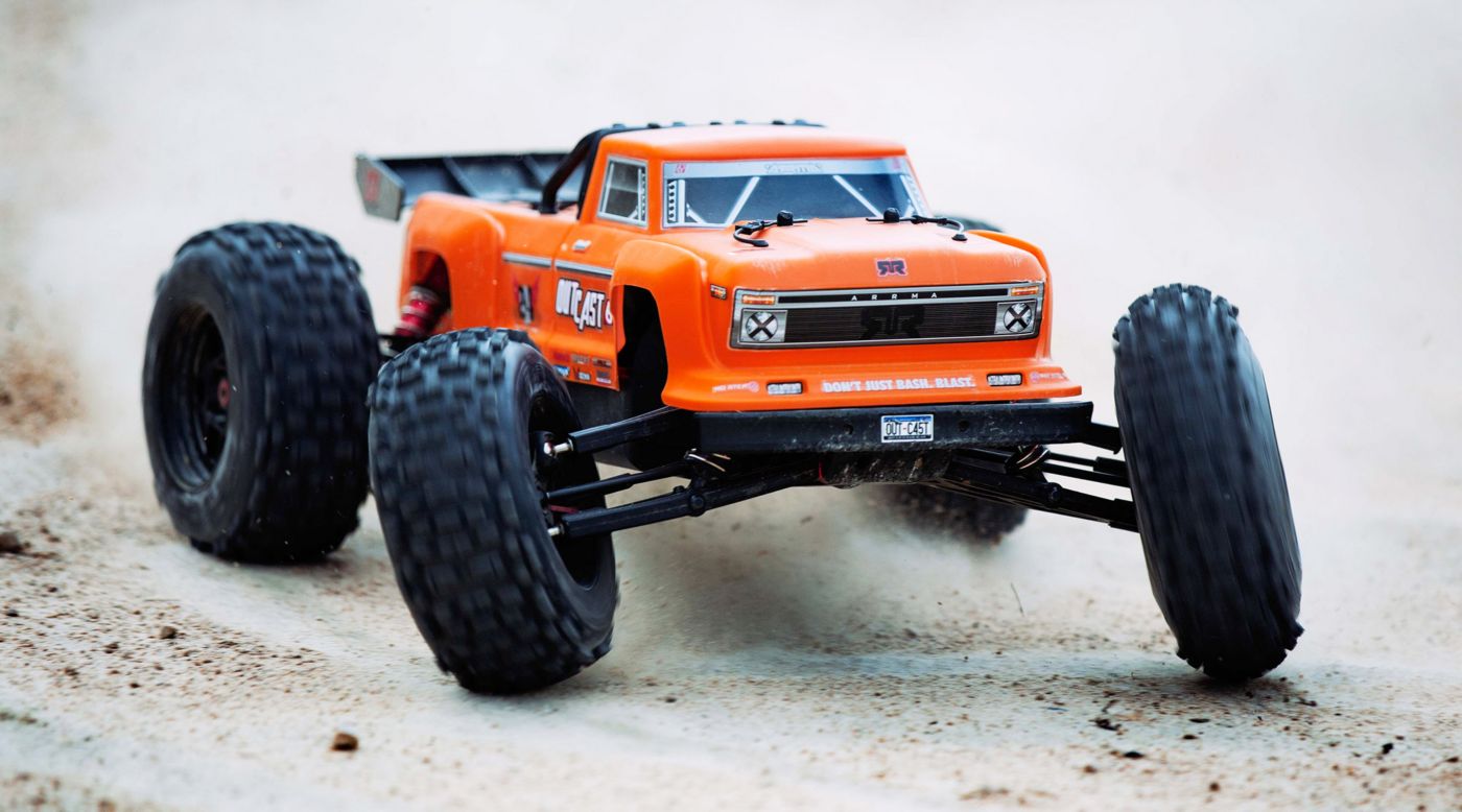 Grafik für 1/8 OUTCAST 6S BLX Brushless Truggy 4WD RTR, Orange in Horizon Hobby