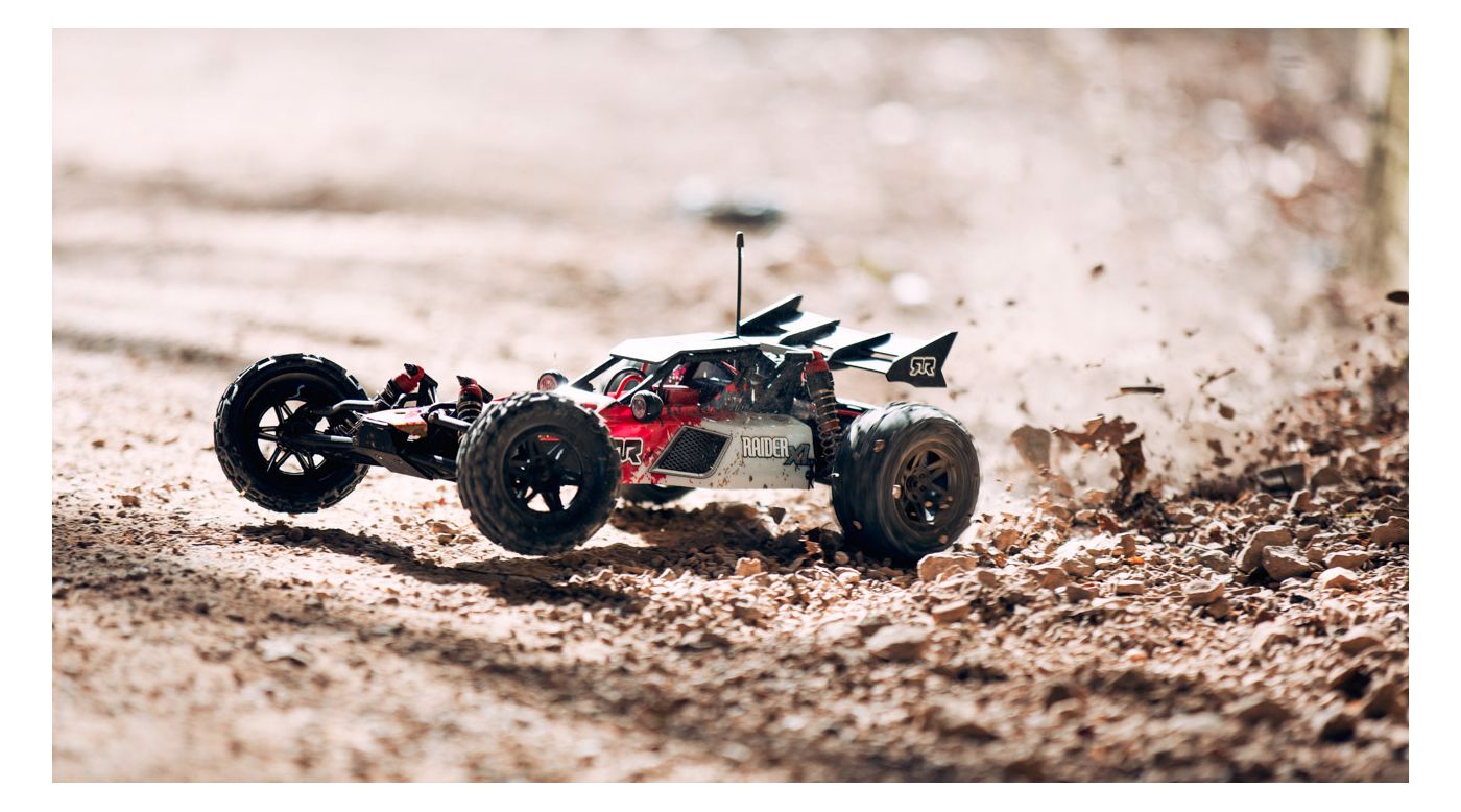 Grafik für AR102642 1/8 Raider XL Mega 2WD Red/White in Horizon Hobby