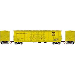 Athearn 67731 HO 50' Evans DD Plug Box USLX Q Pacific #10474