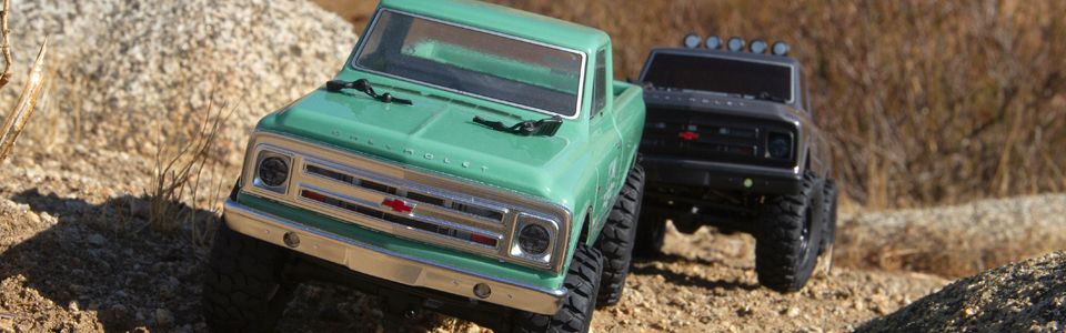 축 SCX24 1967 쉐 보레 C10 트럭 1/24 스케일 RTR