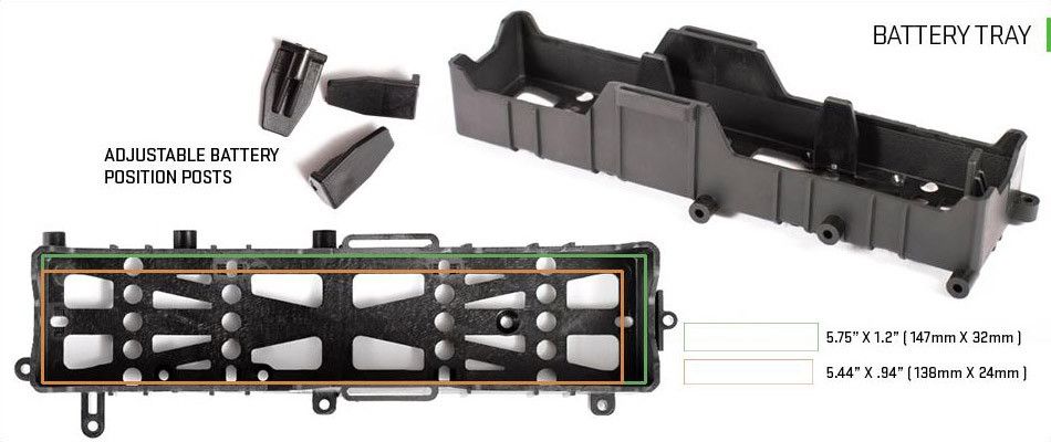 ADJUSTABLE BATTERY TRAY