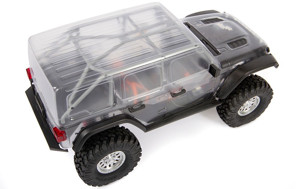 CLEAR JEEP WRANGLER UNLIMITED 4-DOOR BODY 