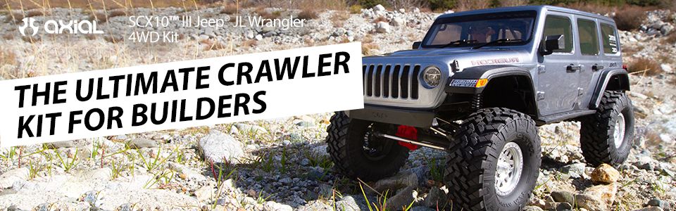 SCX10 III Jeep JL Wrangler 4WD Kit