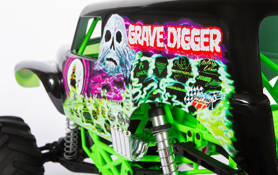 ICONIC GRAVE DIGGER BODY