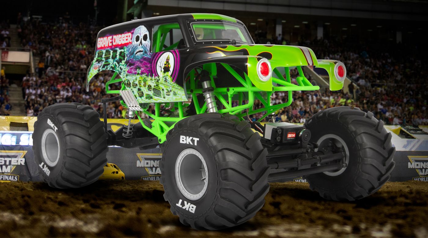 axial grave digger rc truck