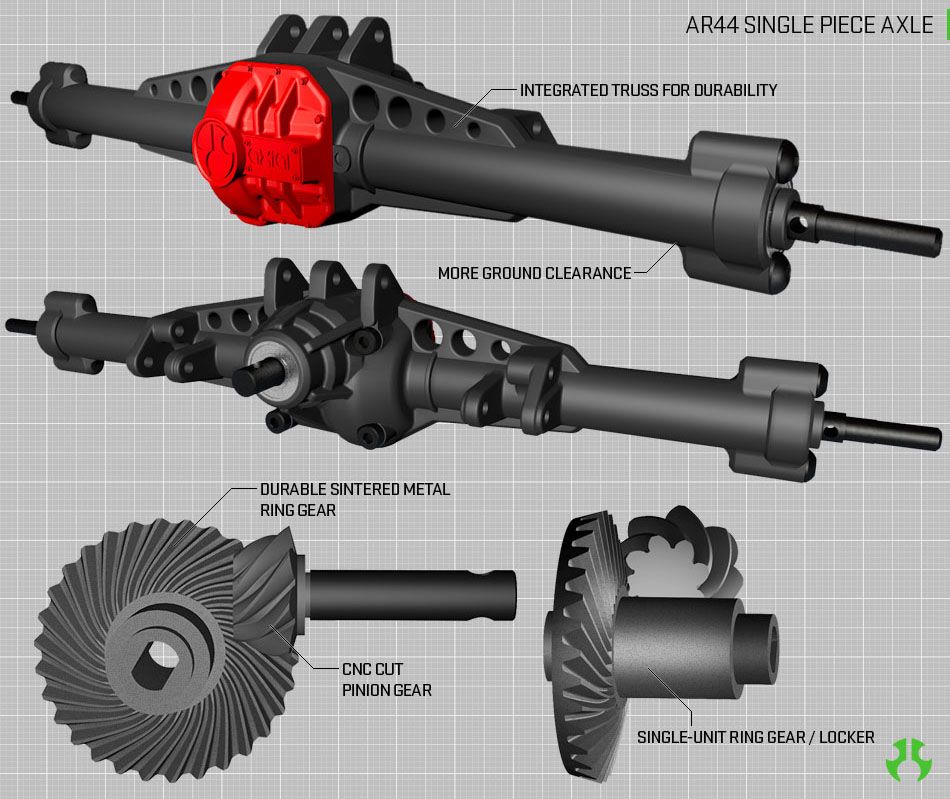 Ar44<sup>™</sup> Hi-Pinion Axles