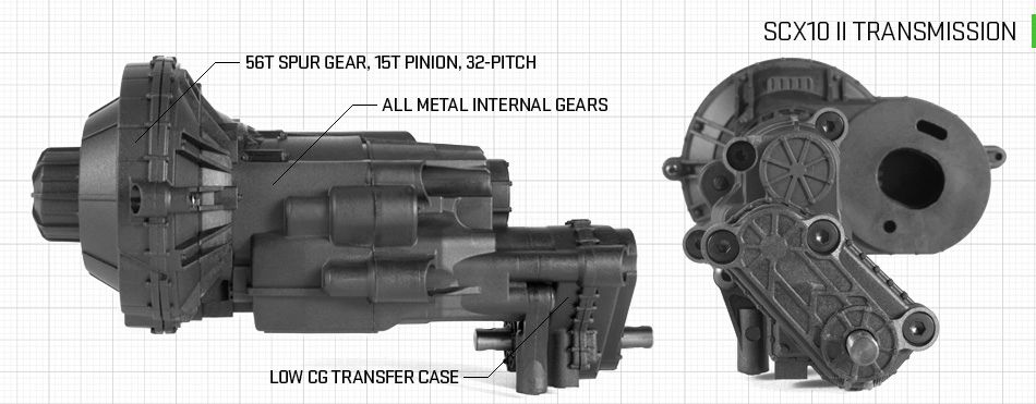 SCX10 TRANSMISSION