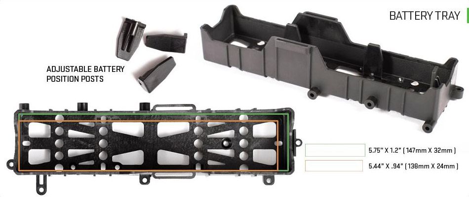 Adjustable Battery Tray