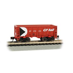 Bachmann 18652 N Ore Car Flat-Bottom Canadian Pacific #314414
