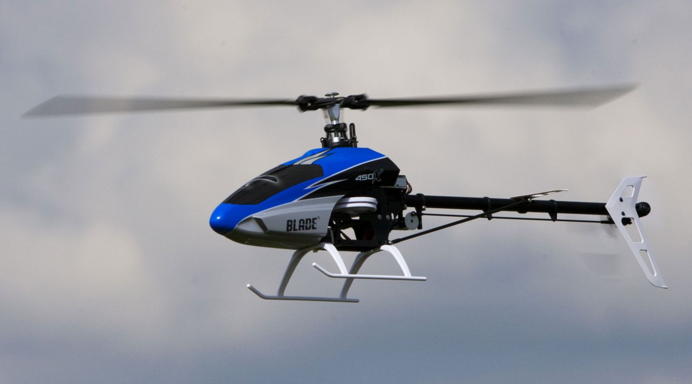 Blade 450 X Flybarless 3D RC Helicopter BNF with BeastX Stabilization
