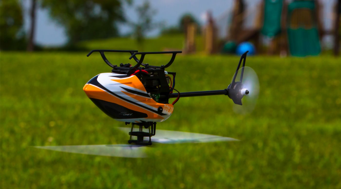 blade helicopter with safe technology