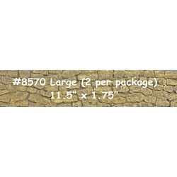 Chooch 8570 Flexible Sea Wall Sheet Large for HO S & O Scales