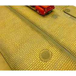 Chooch 8655 Cobblestone Street Details Small for HO & N Scales Matches #214-8654