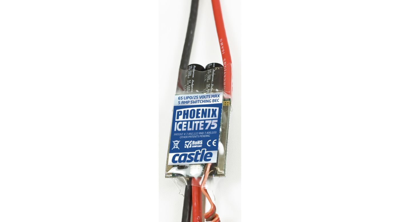 6s brushless esc