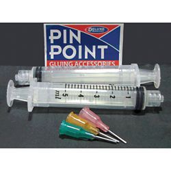 Deluxe Materials AC8 Pin Point Syringe Kit For Water-Based Glues