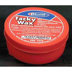 Deluxe Materials AD29 Tacky Wax Figure Adhesive 1oz