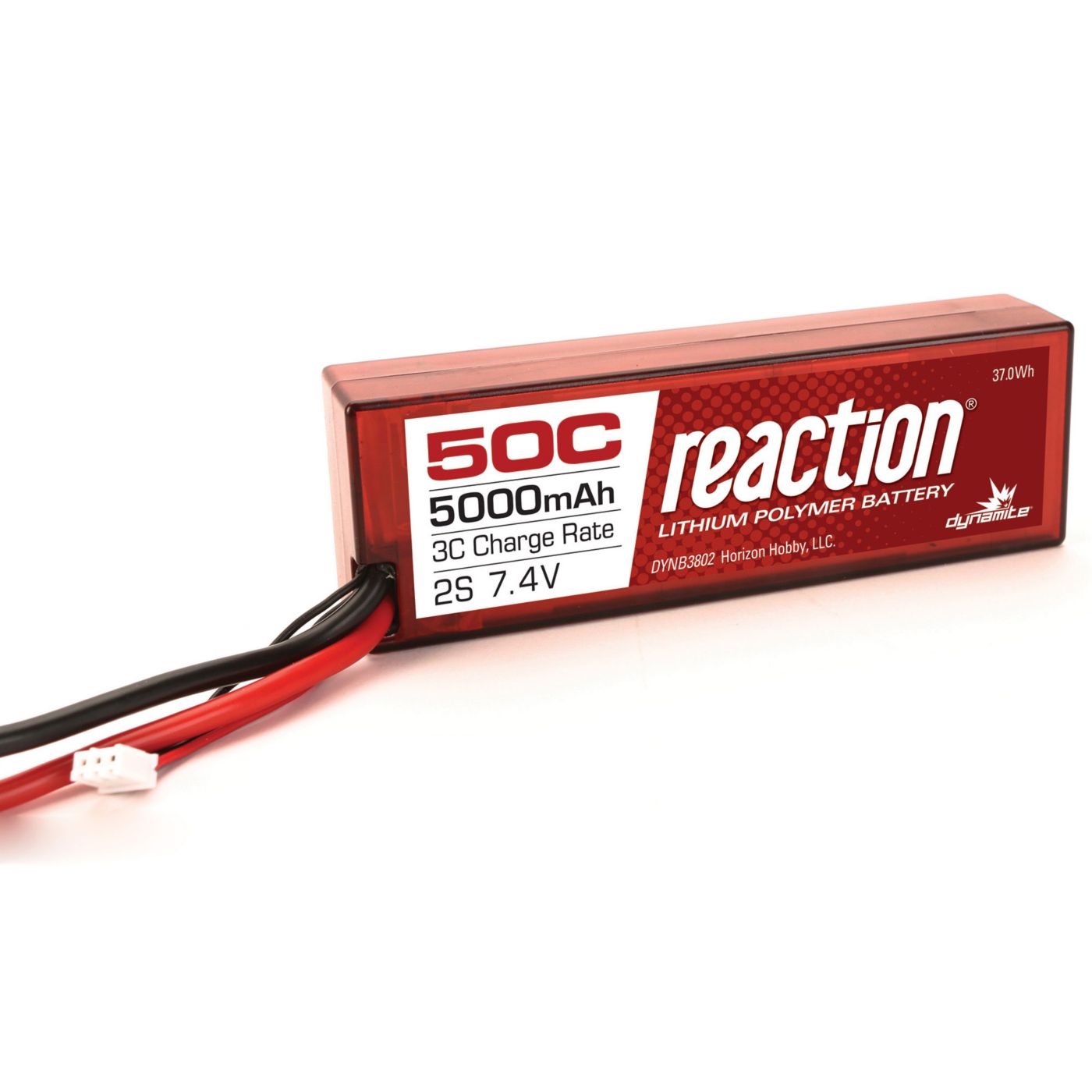 Dynamite Reaction 2S 7,4V 5000mAh 50C LiPo-Akku im Hard Case m. EC3-Anschluss
