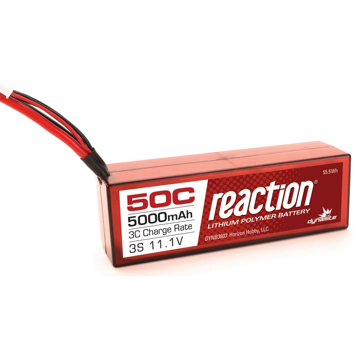 Dynamite Reaction 3S 11,1V 5000mAh 50C LiPo-Akku im Hard Case m. EC3-Anschluss