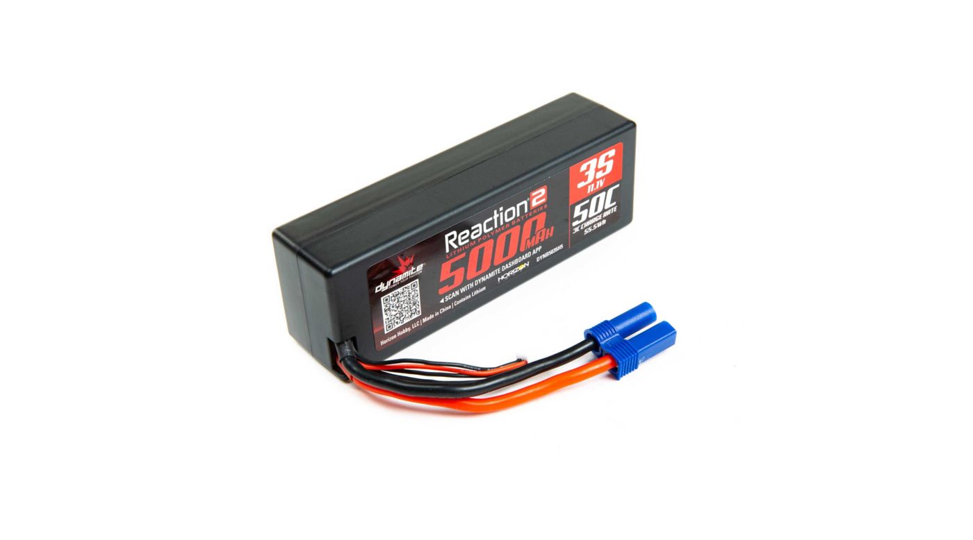 Grafik für 11.1V 5000mAh 3S 50C LiPo,Hardcase: IC5 in Horizon Hobby