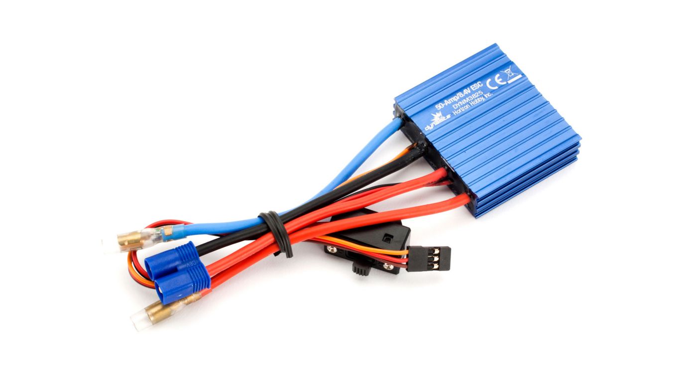 50A Brushed ESC Single Battery HorizonHobby