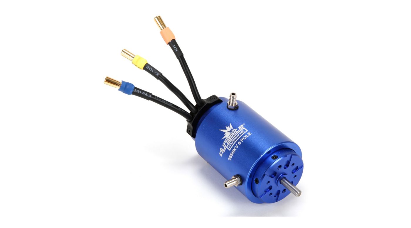 1650kv 6 Pole Brushless Marine Motor 40x82mm Horizonhobby