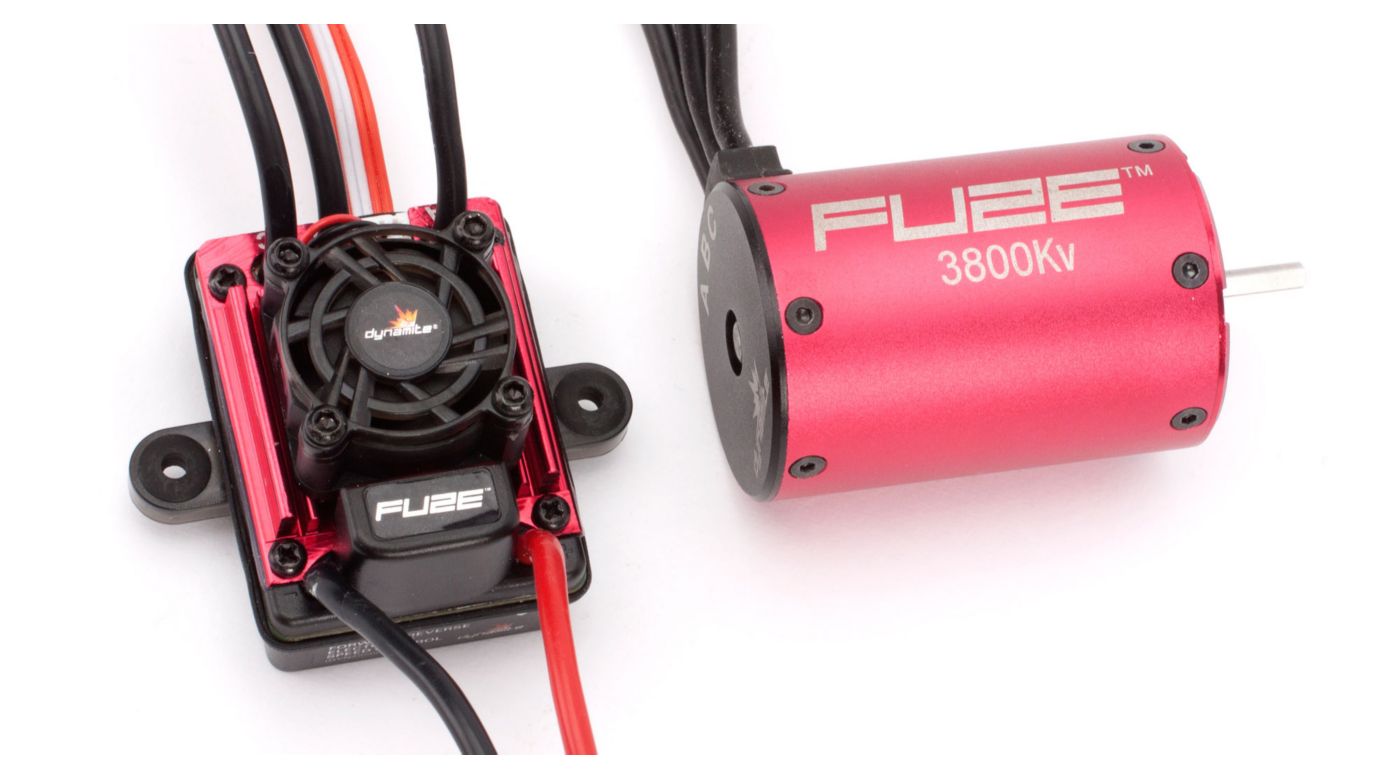FUZE 1/10 4POLE, 3800Kv ESC/Motor Combo SCT HorizonHobby