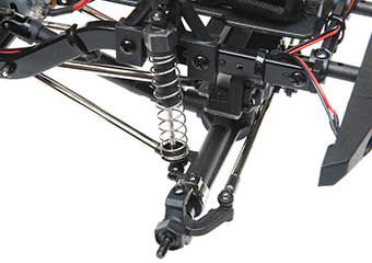 Oil-Filled, Coil-Over Shocks