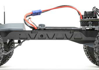 Durable nylon composite chassis 