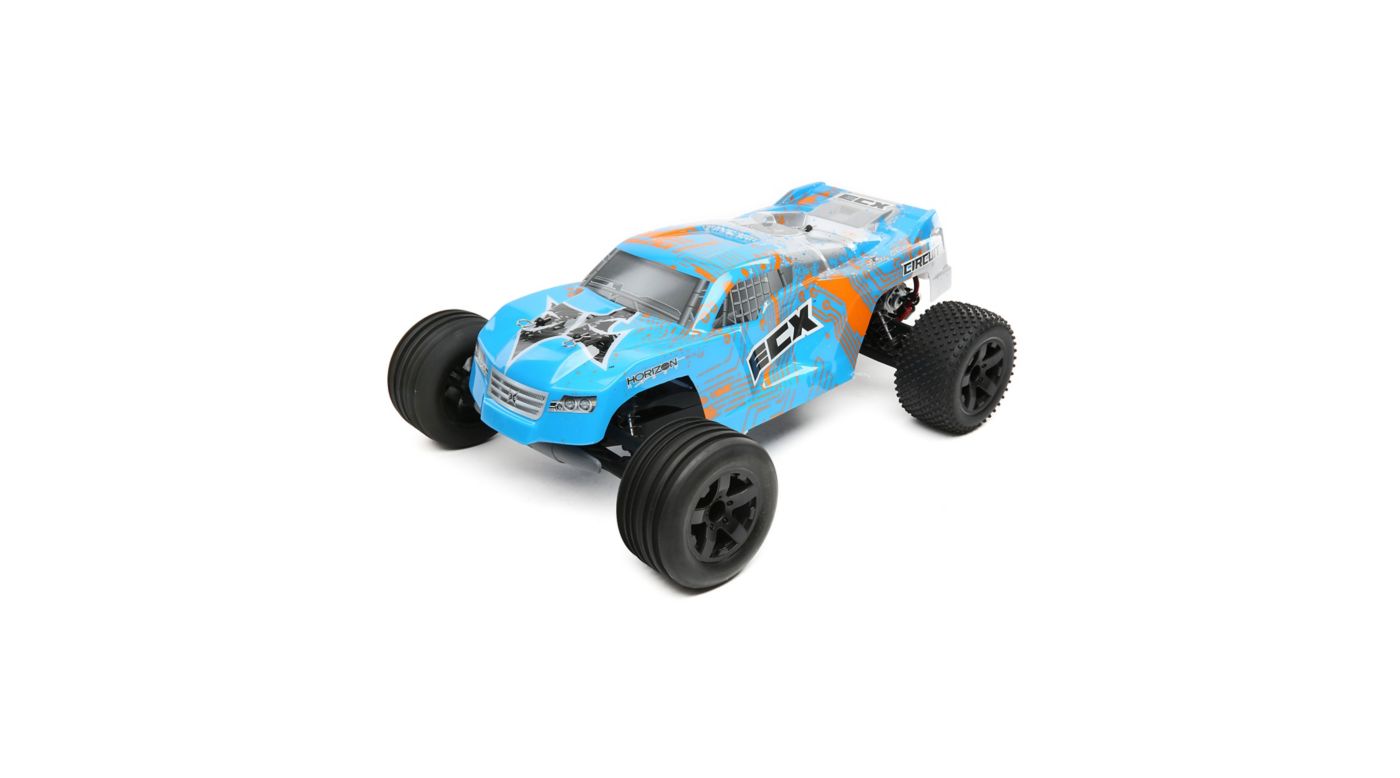 Image pour Circuit Brushed Li-Po 1/10 2wd: Bleu/Orange RTR INT à partir de Horizon Hobby